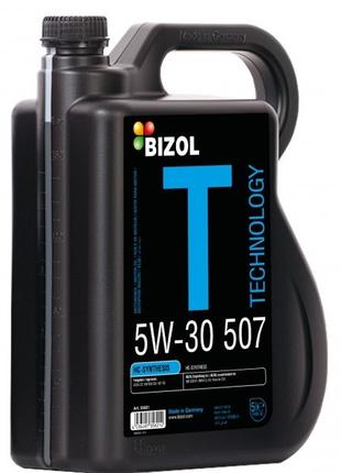 B85821 Синтетична моторна олива - BIZOL Technology 5W-30 507 5л