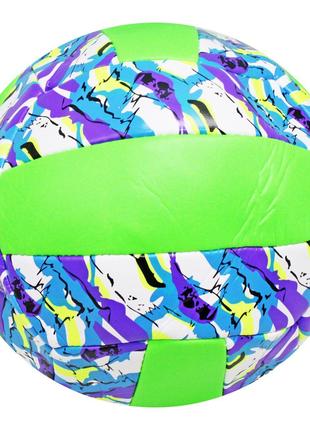 Мяч волейбол зелений