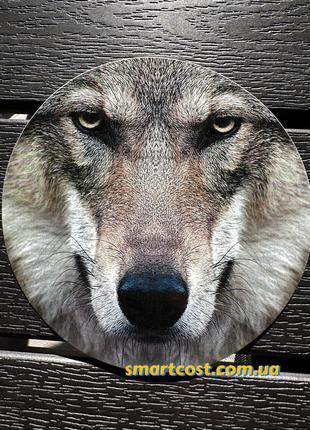 Наклейка автомобильная волк