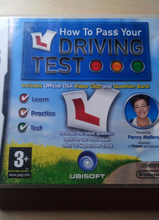 Driving Test картридж игра для Nintendo DS оригинал
