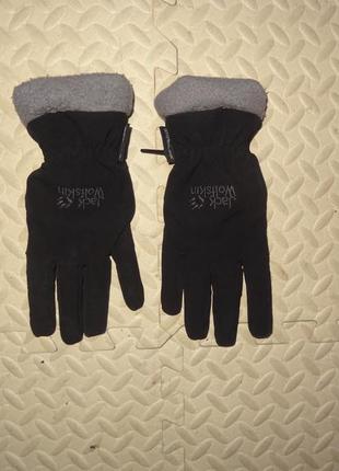 Черные перчатки stormlock highloft glove women