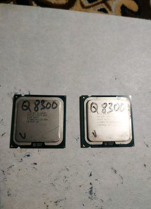 Процессоры Intel Core2Quad Q8300 проверены.