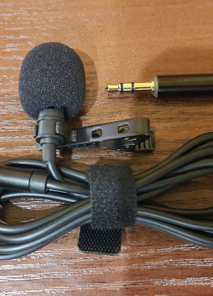 Мікрофон петличний 2в1 3.5мм