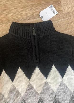 Детский теплый свитер