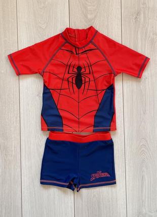 Дитячий купальный костюм marvel spider man 104-110(4-5y.)