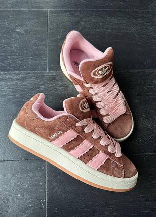 Кроссовки adidas campus 00s brown/pink