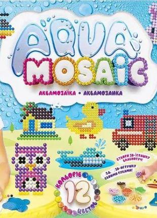 Креативна творчість Aqua Mosaic _ Аква Мозаїка 12 кольорів | 1...