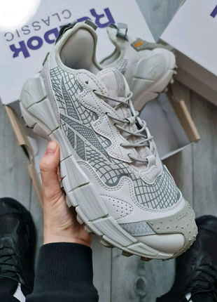 Чоловічі кросівки Reebok Zig Kinetica II Edge gore-tex Light Grey