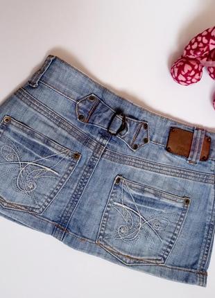 Брендовая джинсовая юбка r. marks jeans