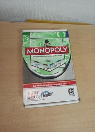 Дорожная игра hasbro monopoly монополия