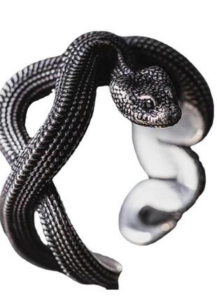 Кольцо Змея, ретро панк. Без размера. Бижутерия