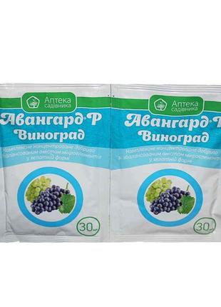 Добриво Авангард Виноград 30мл (2шт в спайці) ТМ УКРАВІТ