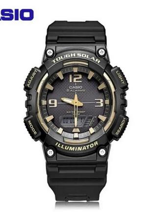 Тактичний годинник casio aq-s810w-1a3vd tough solar на сонячні...