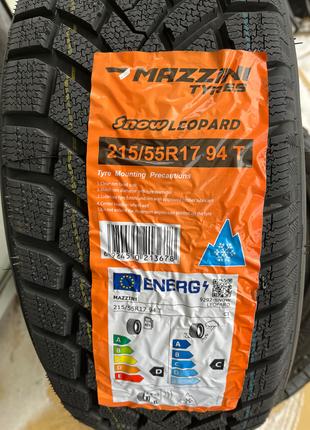 Продам комплект нової зимової гуми Mazzini 215/55r17