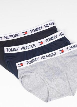 Набор мужских трусов tommy hilfiger, комплект (3 шт.) классиче...