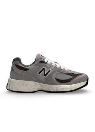 Жіночі кросівки new balance 2002r gray brown