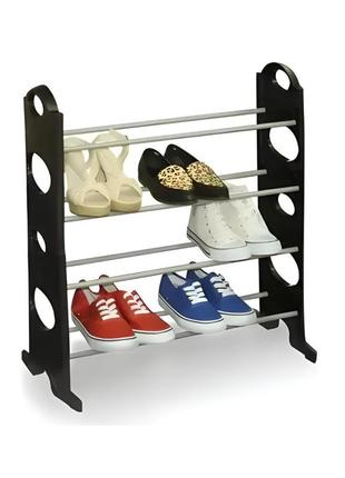 Полка для обуви shoe rack (4 полки, 12 пар) (25"wх7,9"dх25"h)