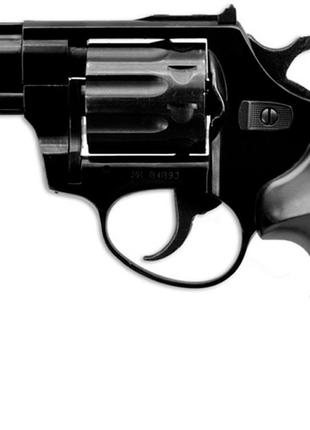 Револьвер флобера ZBROIA PROFI-3' (чорний / пластик)