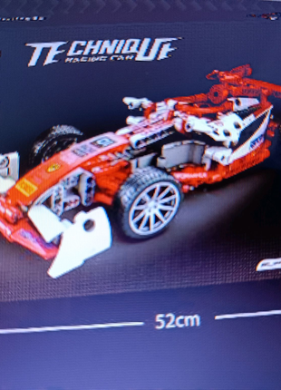 Конструктор гоночный автомобиль с серии Лего техник