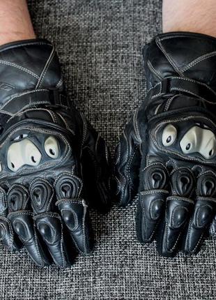 Мото перчатки mtd leather нат кожа оригинал