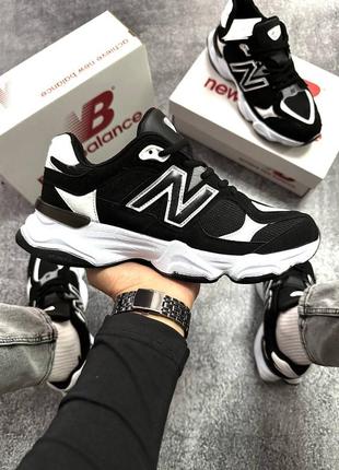 Кроссовки new balance 9060 black/white/26 беленс