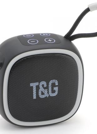 Портативна Bluetooth-колонка TG659 BT/USB/TF/FM 5W з ремінцем ...