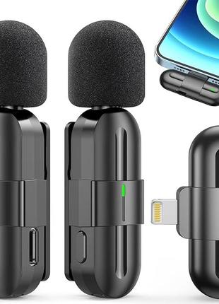 Бездротовий петличний мікрофон Kepact W302 для iPhone/iPad з ш...