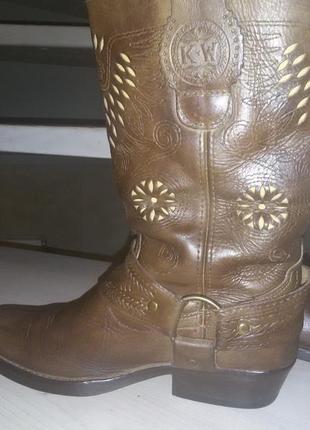 Шкіряні чоботи в стилі western бренду kentucky's western розмі...