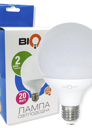 Светодиодная лампа 20W эконом энергосберигающая BT-591 G95 E27...