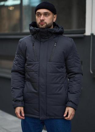Зимова куртка everest сіра