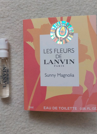 Туалетная вода ПРОБНИК Lanvin Les Fleurs De Lanvin Sunny Magnolia