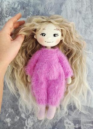Кукла игровая с длинными волосами