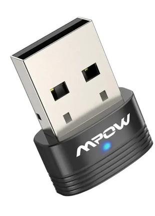 USB-адаптер Bluetooth 5.0 для ПК Mpow BH456A Black