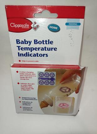 Индикаторы температуры молока сока продуктов для деток clippasafe