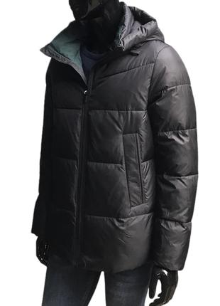 Куртка мужская зимняя/ ICE bear/ Черны / Люкс качества/ Средне...