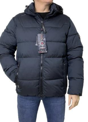 Куртка зимова чоловіча / INDACO (IC1191C) Темно синя / Куртка ...