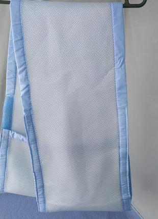 Поліестерова сітчаста тканина з липучкою для дитячого ліжечка.