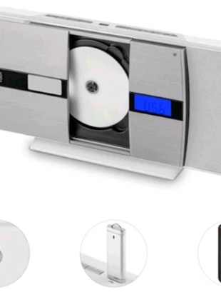 V-15-BT CD Стереосистема Bluetooth MP3 USB FM AUX Будильник
