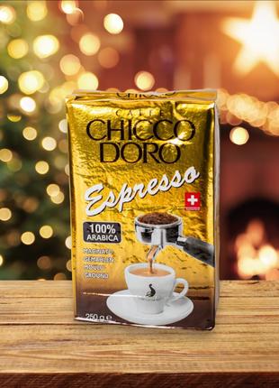 Кава мелена Chicco D'oro Espresso 100% arabica 250 г Код/Артик...