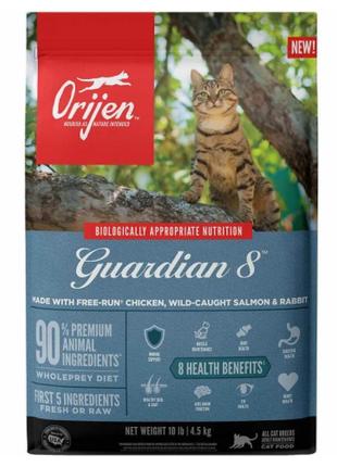 Orijen Guardian 8 (Ориджен Гардиан 8) сухой корм для котов для...
