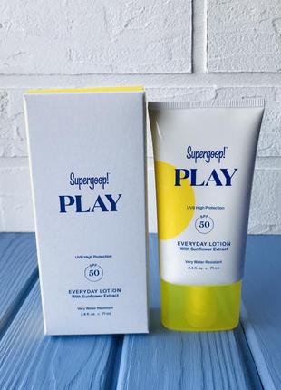 Supergoop! play everyday lotion spf 50 with sunflower extract ...