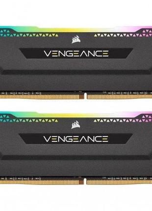 Модуль пам`ятi DDR4 2x16GB/3600 Corsair Vengeance RGB Pro SL B...