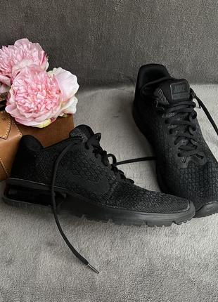 Кроссовки nike air max sequent 2 black