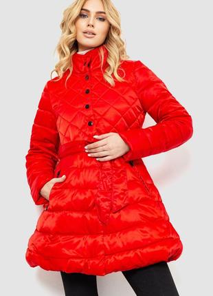 Куртка женская демисезонная, цвет красный, размер L, 235R010