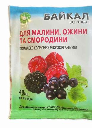 Біопрепарат Байкал 40мл для малини, ожини та смородини ТМ БІОХ...