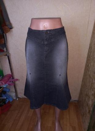 Джинсовая юбка marella 44-46 размер