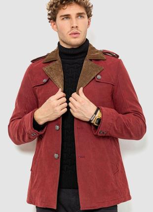 Пиджак мужской, цвет бордовый, размер L, 182R15173