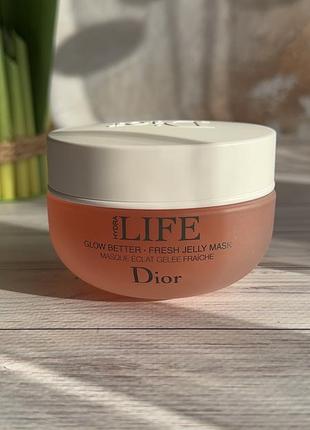 Маска-желе для обличчя dior hydra life glow better fresh jelly...