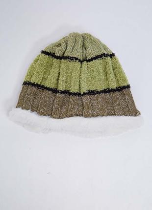 Детская шапка, зеленого цвета, из шерсти, размер 3-4 года, 167...