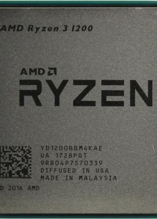 Процессор AMD Ryzen 3 1200 3.1-3.4 GHz AM4, 65W